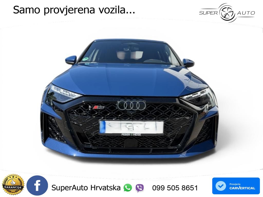 Audi RS3 Sedan 2.5 TFSI (400 KS) quattro S tronic LED+GR SJED+ACC