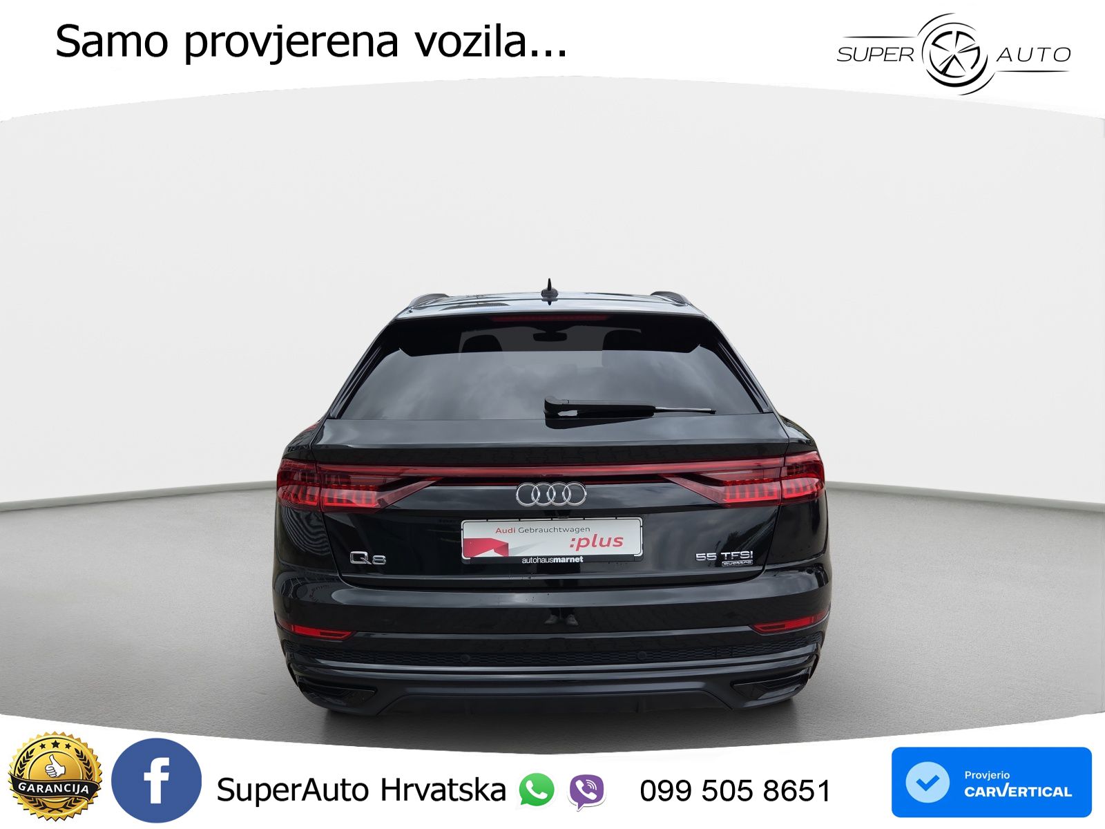 Audi Q8 55 TFSI V6 (340 KS) quattro Tiptronic