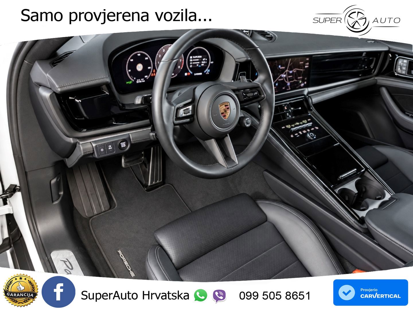 Porsche Panamera 4S 2.9 V6 (544 KS) E-Hybrid PDK ACC+HEAD+4xGR SJED+360+PANO