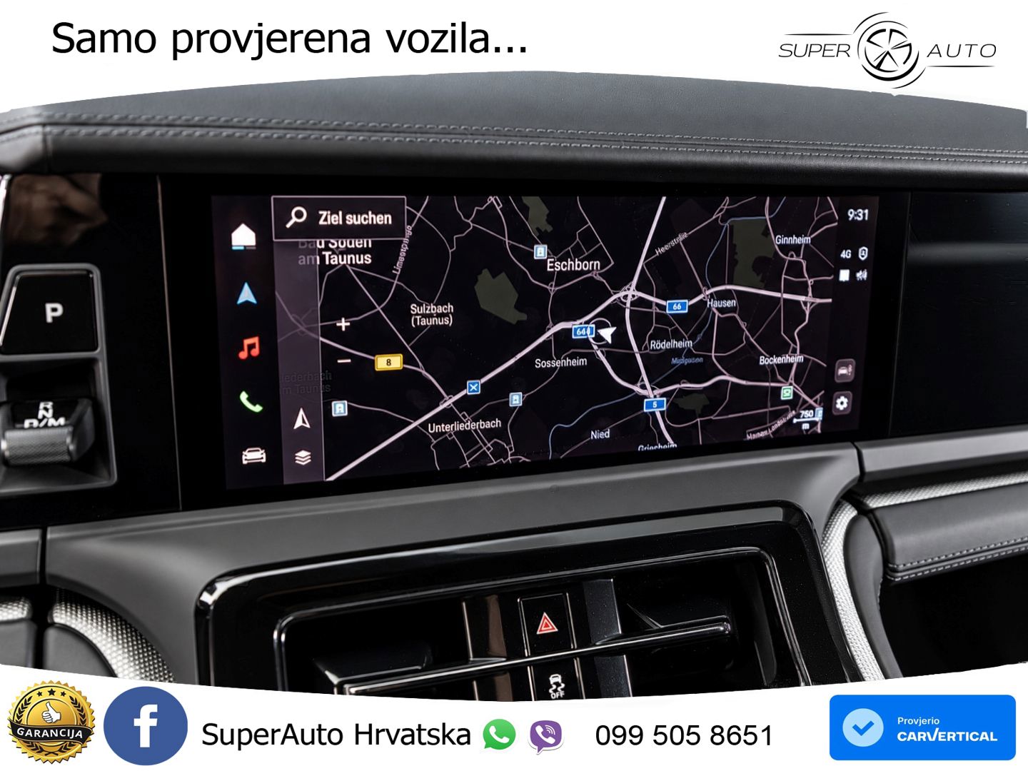 Porsche Panamera 4S 2.9 V6 (544 KS) E-Hybrid PDK ACC+HEAD+4xGR SJED+360+PANO
