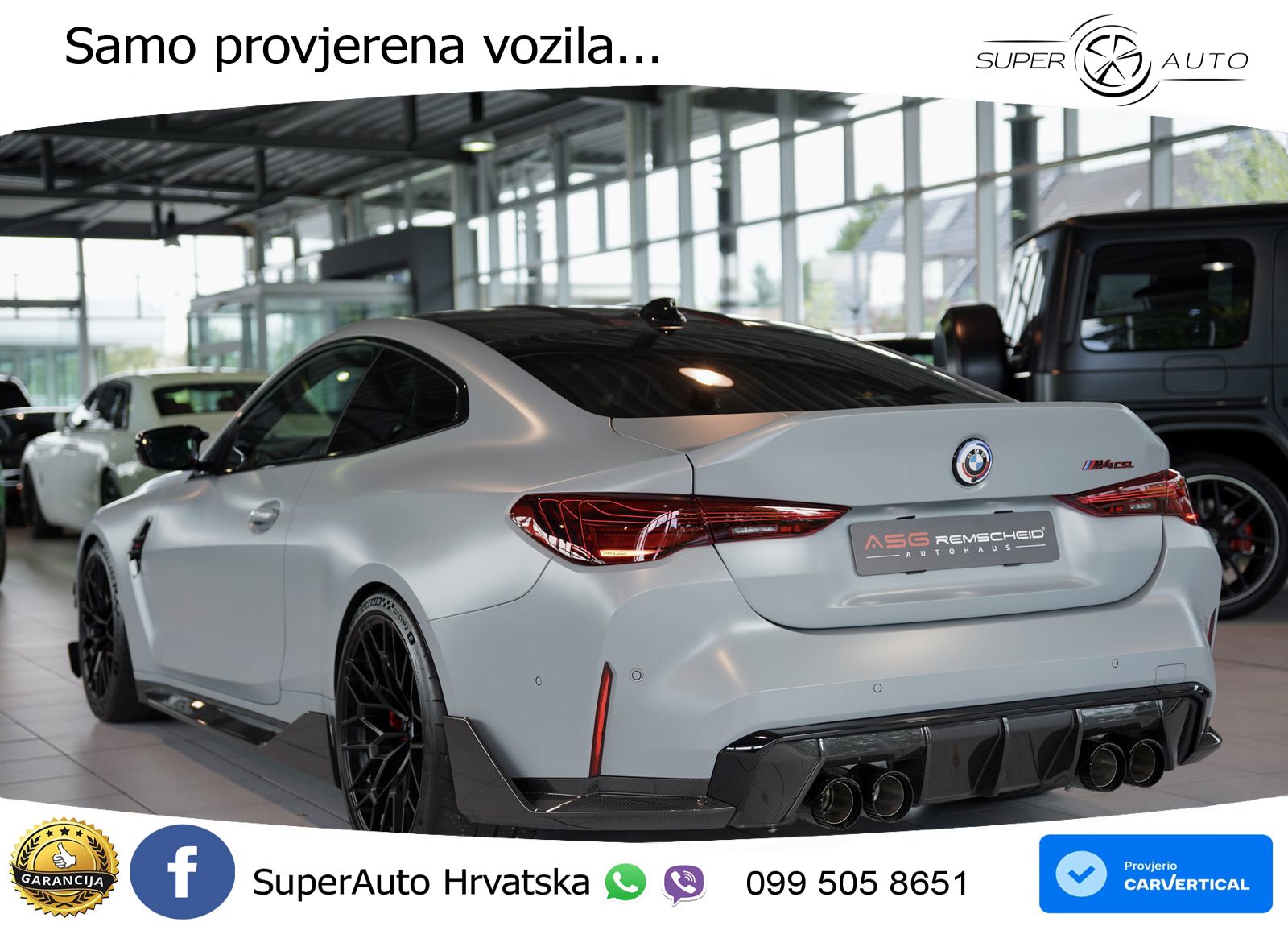 BMW M4 CS 3.0 (550 KS) Steptronic LED+GR SJED+ACC