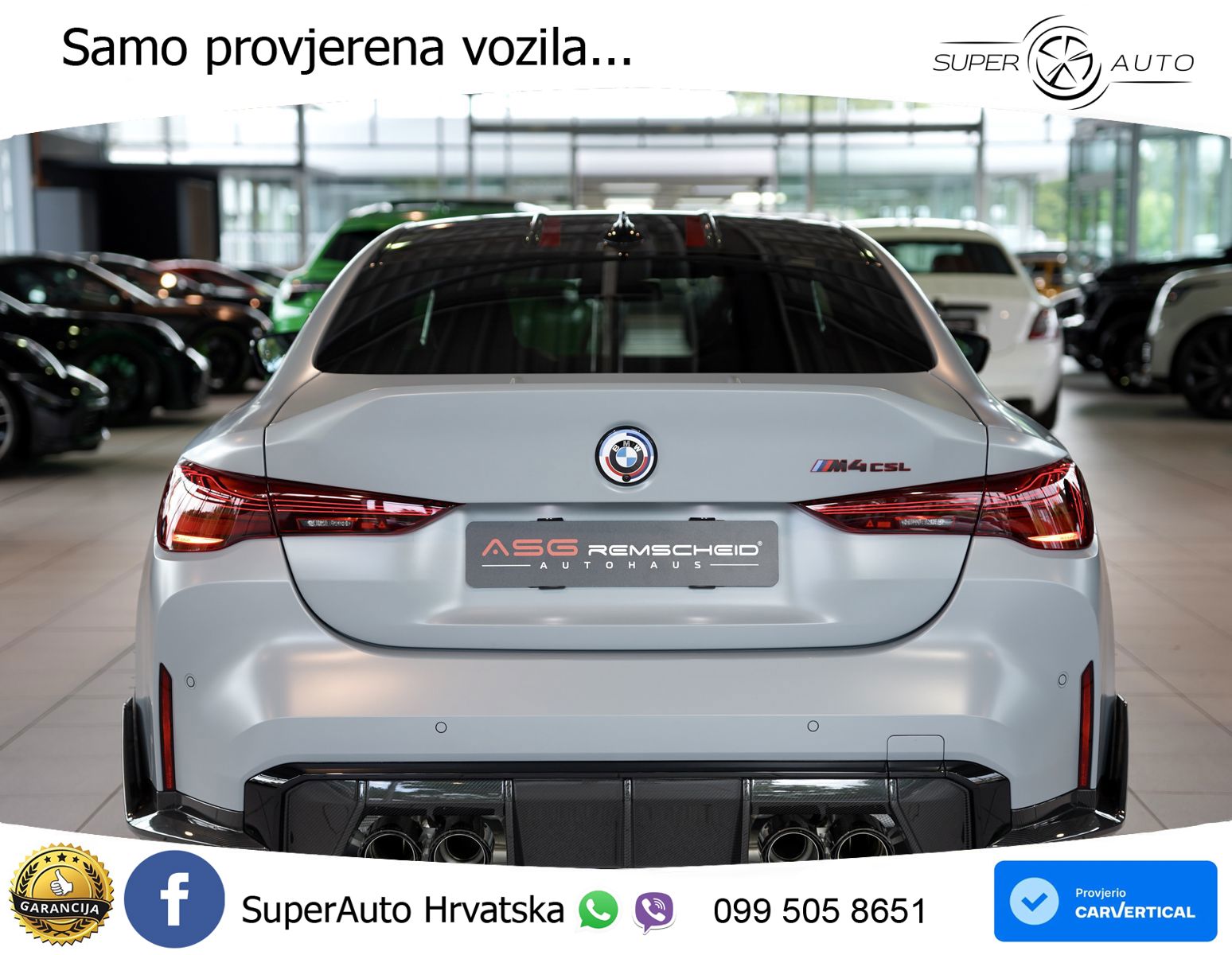 BMW M4 CS 3.0 (550 KS) Steptronic LED+GR SJED+ACC
