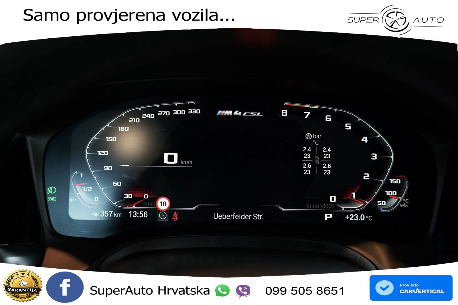 BMW M4 CS 3.0 (550 KS) Steptronic LED+GR SJED+ACC