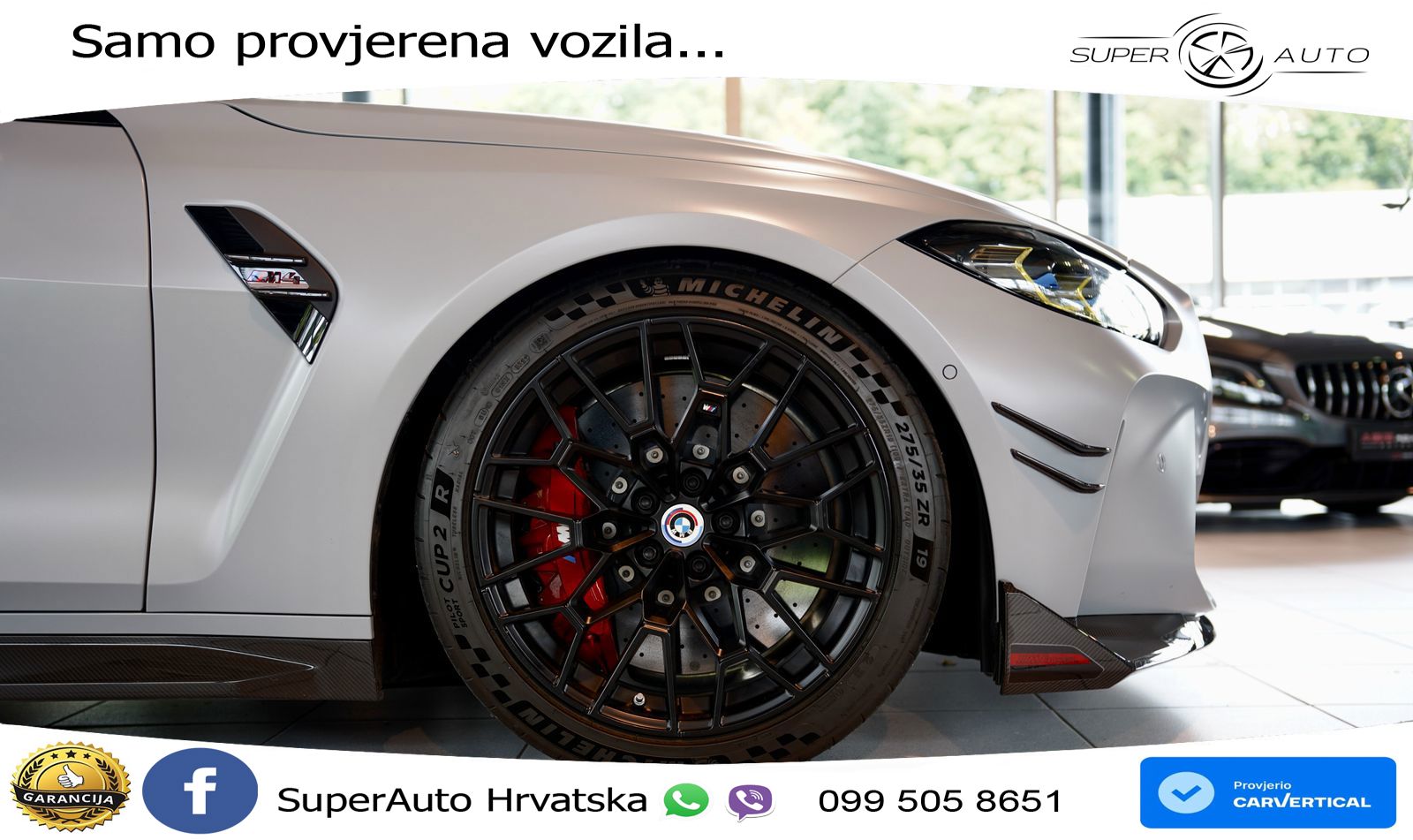 BMW M4 CS 3.0 (550 KS) Steptronic LED+GR SJED+ACC