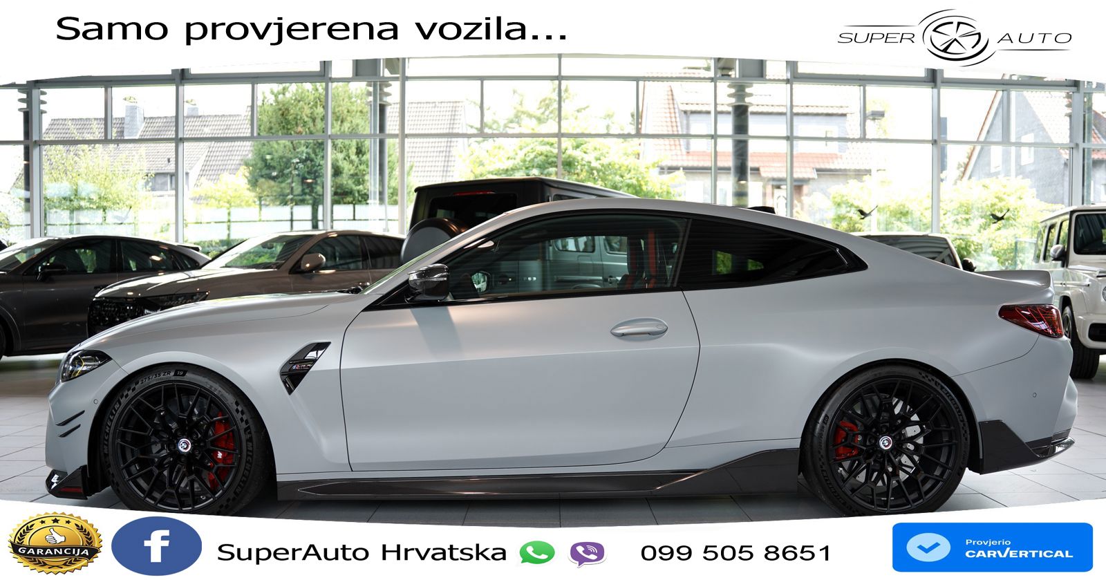 BMW M4 CS 3.0 (550 KS) Steptronic LED+GR SJED+ACC