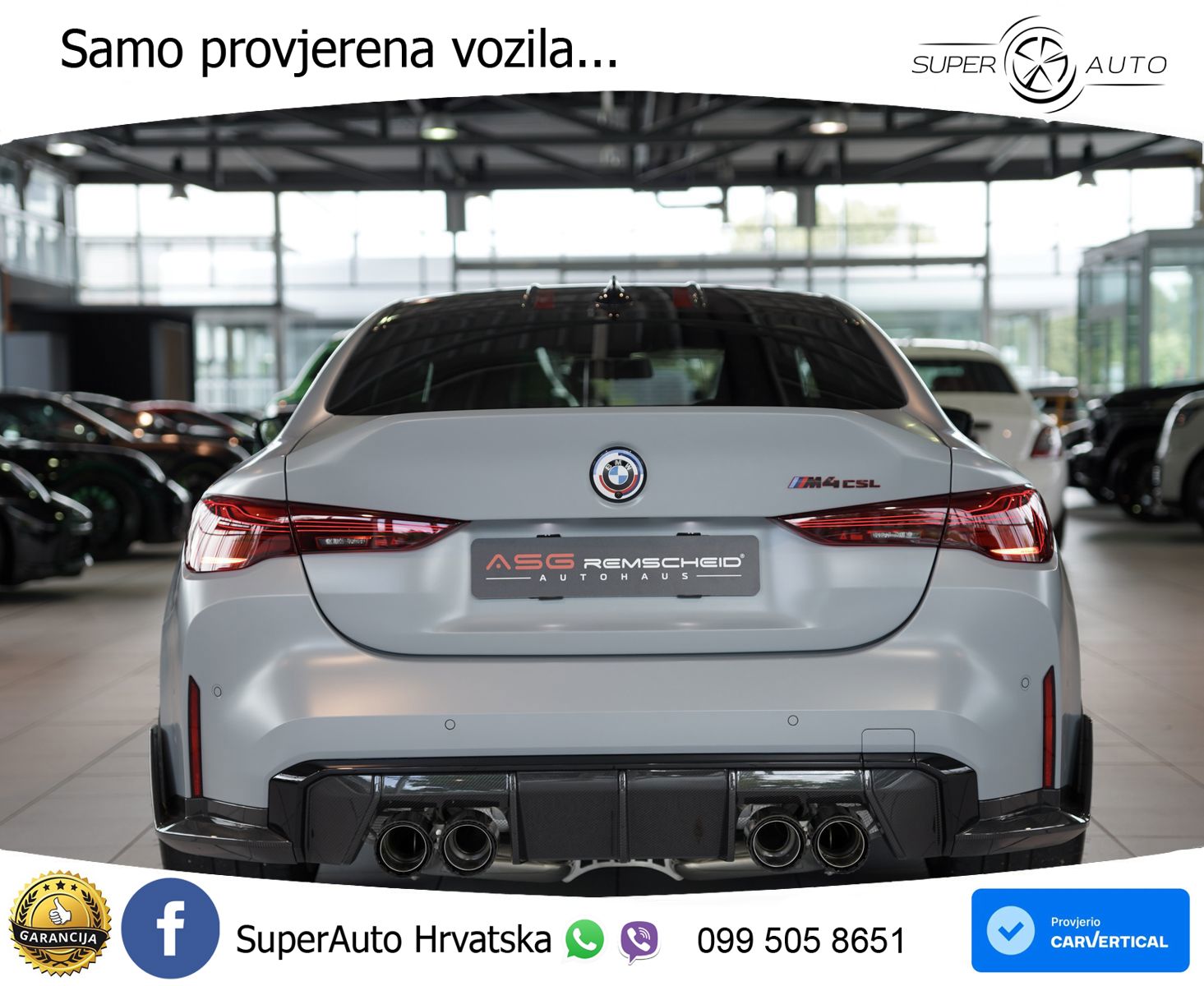 BMW M4 CS 3.0 (550 KS) Steptronic LED+GR SJED+ACC