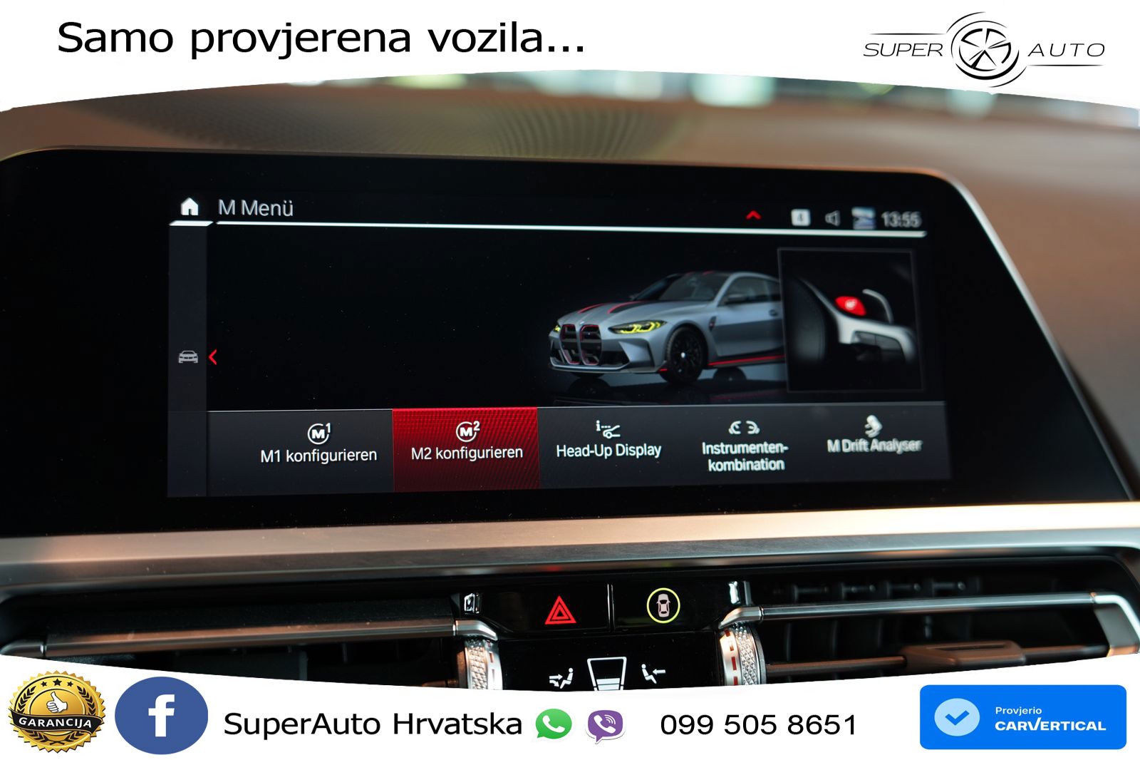 BMW M4 CS 3.0 (550 KS) Steptronic LED+GR SJED+ACC