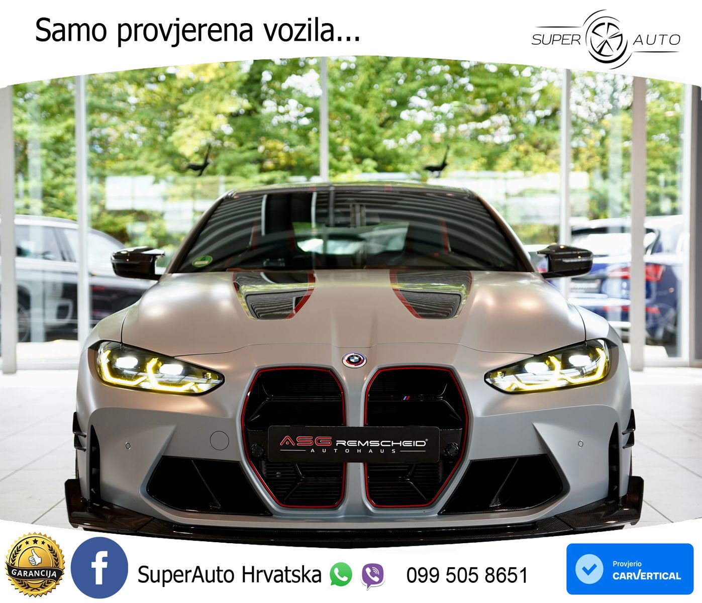 BMW M4 CS 3.0 (550 KS) Steptronic LED+GR SJED+ACC