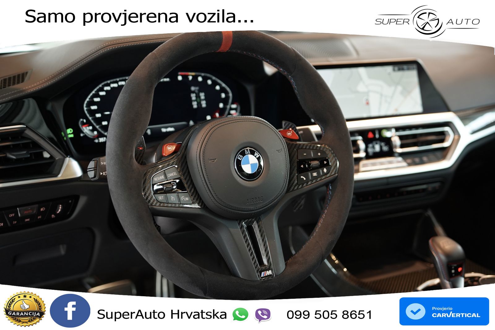 BMW M4 CS 3.0 (550 KS) Steptronic LED+GR SJED+ACC