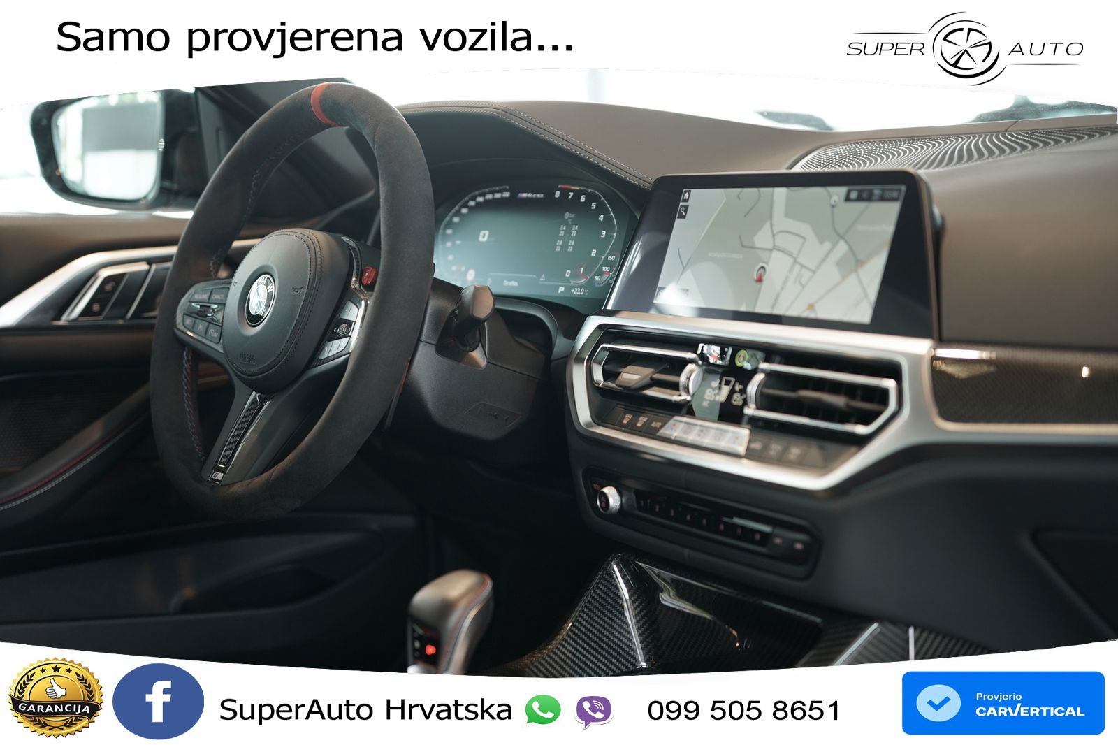 BMW M4 CS 3.0 (550 KS) Steptronic LED+GR SJED+ACC
