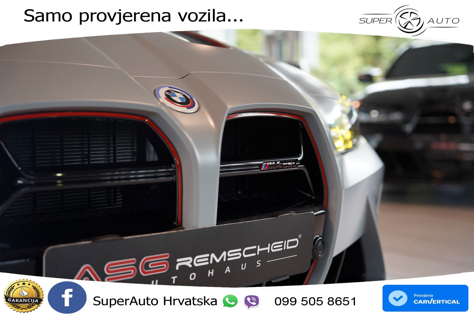 BMW M4 CS 3.0 (550 KS) Steptronic LED+GR SJED+ACC