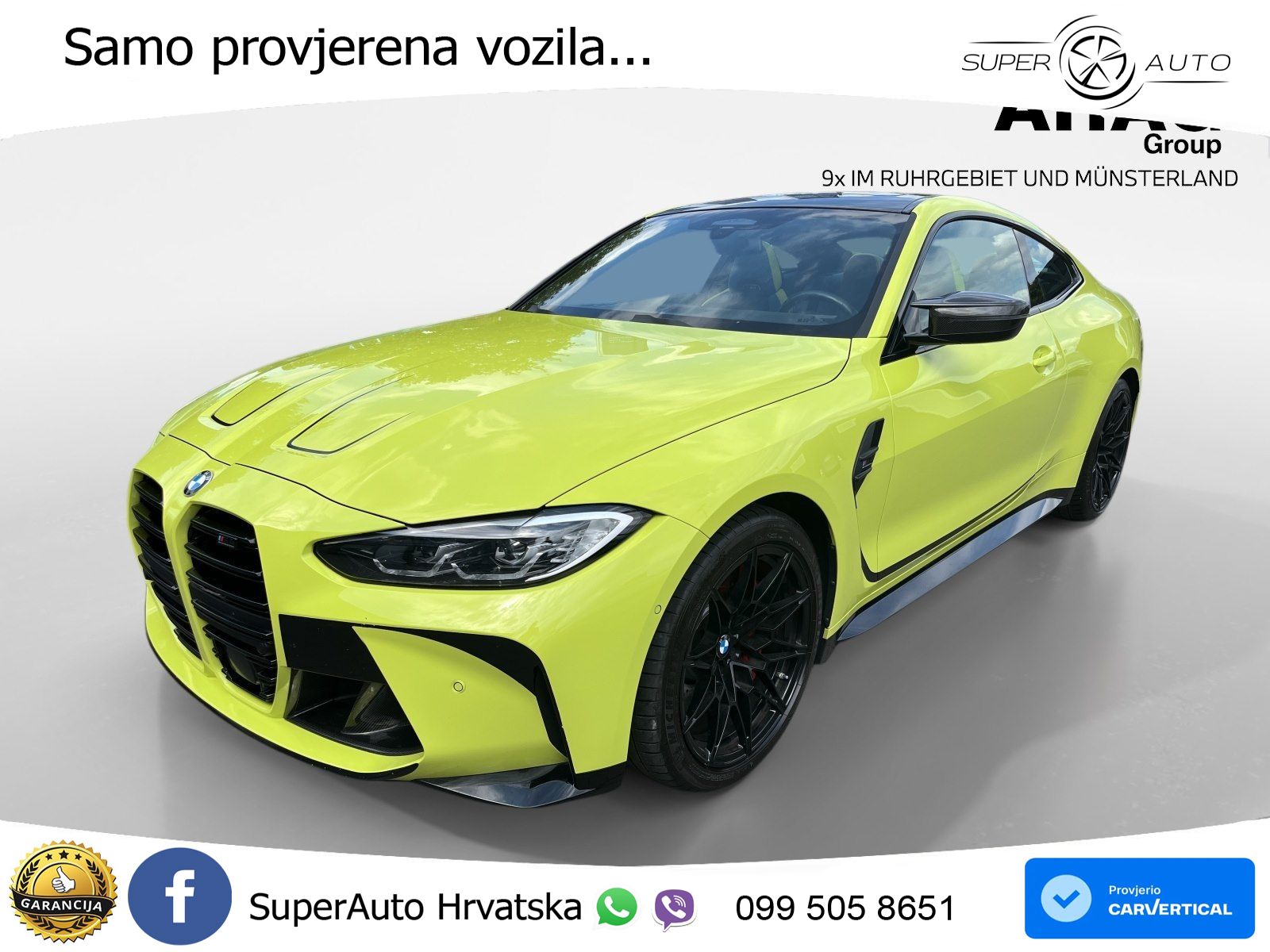 BMW M4 Competition 3.0 (510 KS) Steptronic