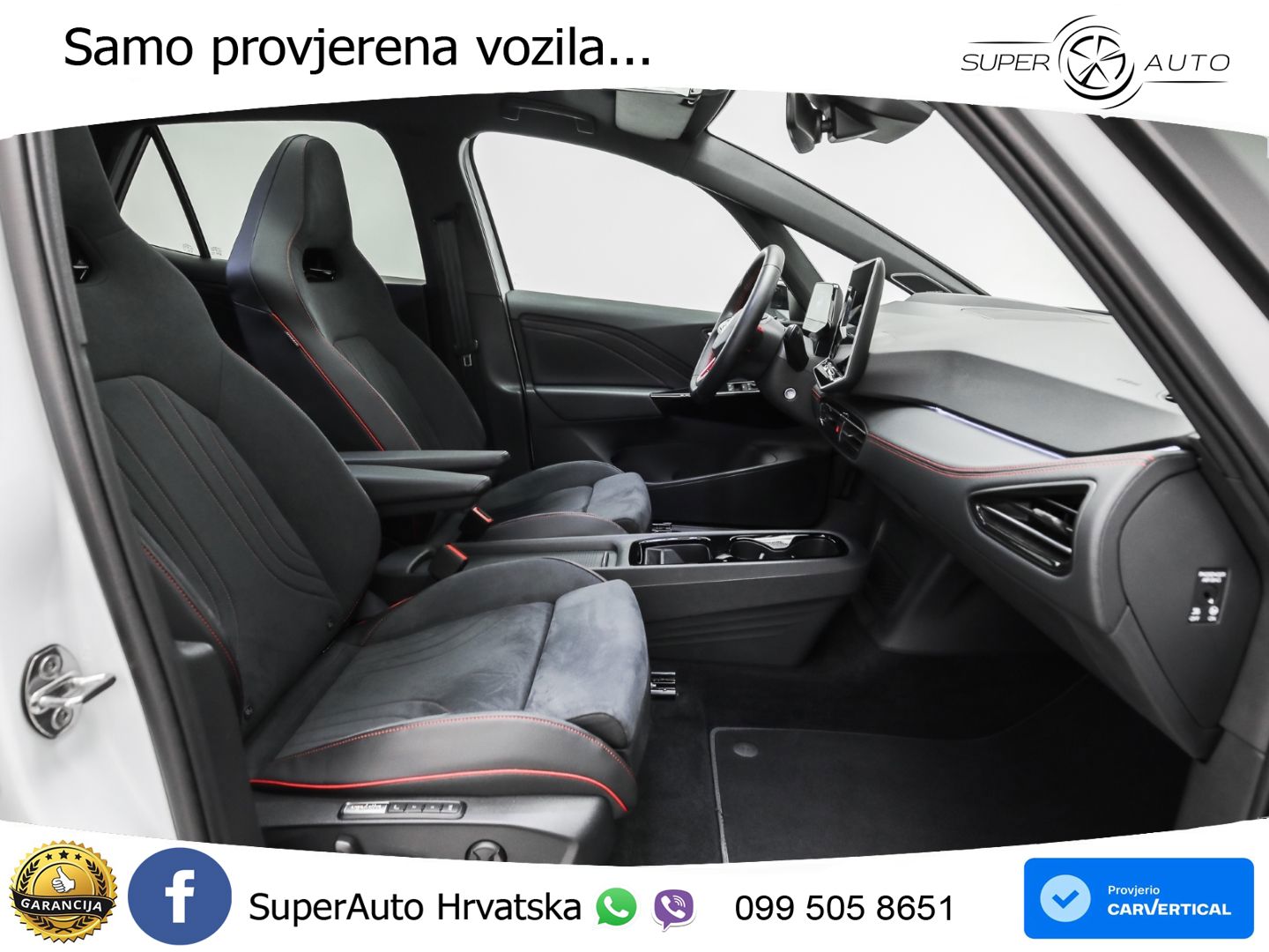 Volkswagen ID.3 GTX Performance 84 kWh (326 KS) LED+GR SJED+ACC