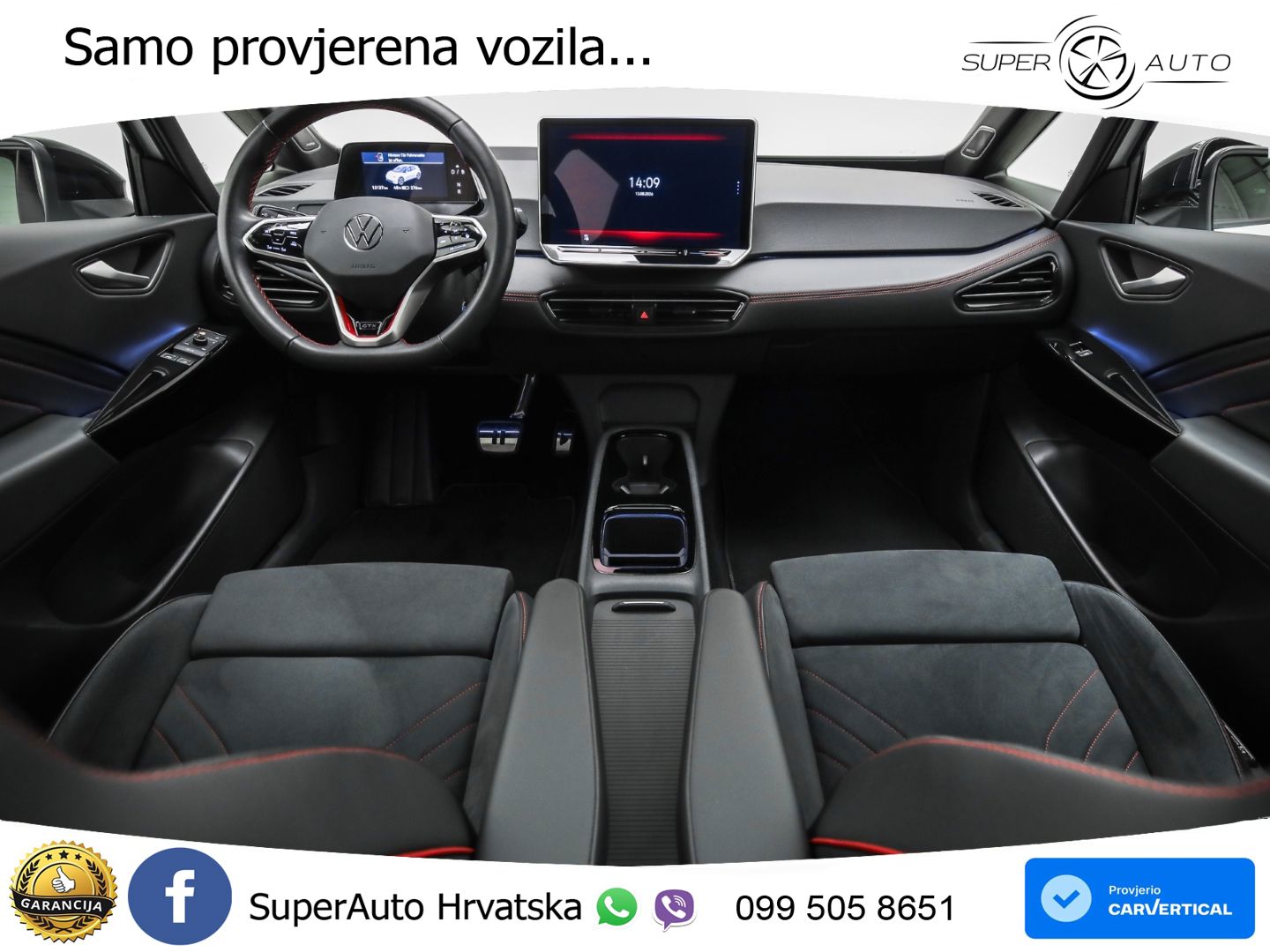 Volkswagen ID.3 GTX Performance 84 kWh (326 KS) LED+GR SJED+ACC