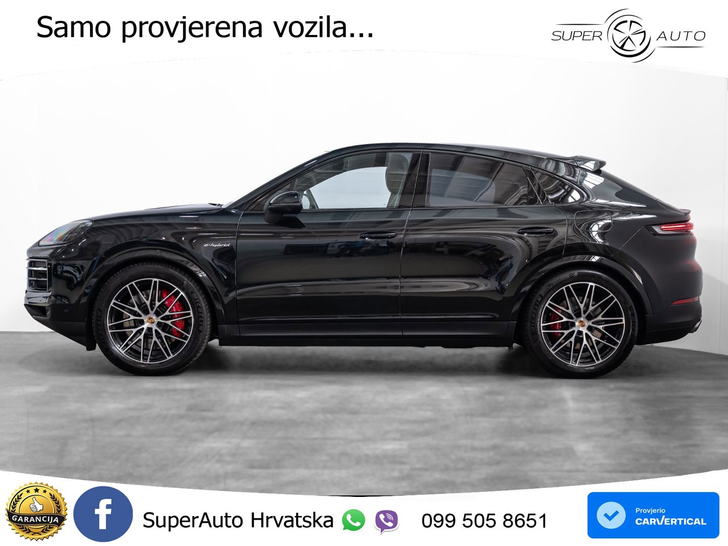 Porsche Cayenne Coupe S 3.0 V6 (519 KS) E-Hybrid Tiptronic S