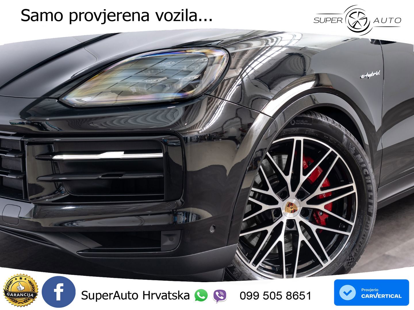 Porsche Cayenne Coupe S 3.0 V6 (519 KS) E-Hybrid Tiptronic S