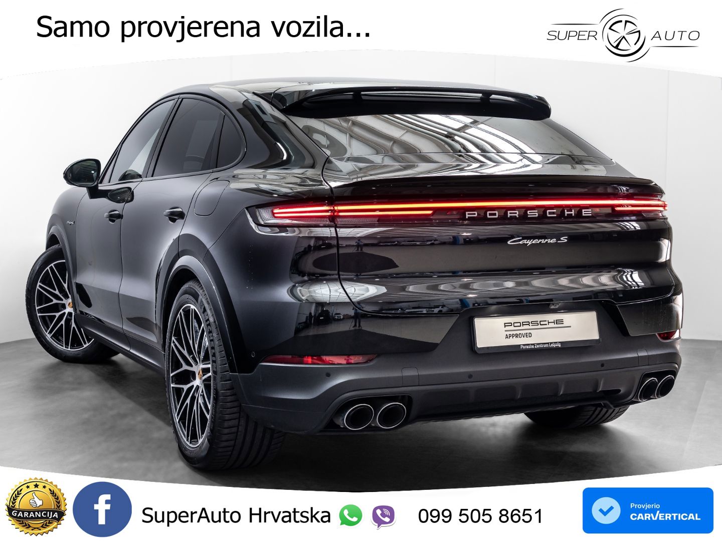 Porsche Cayenne Coupe S 3.0 V6 (519 KS) E-Hybrid Tiptronic S