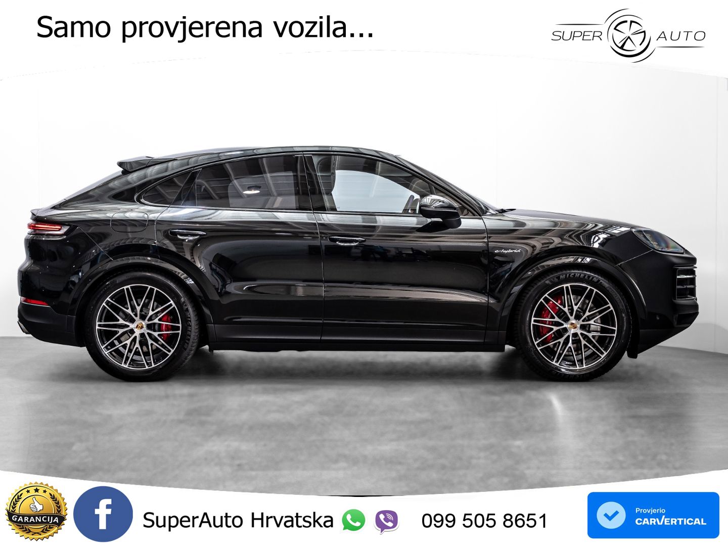 Porsche Cayenne Coupe S 3.0 V6 (519 KS) E-Hybrid Tiptronic S