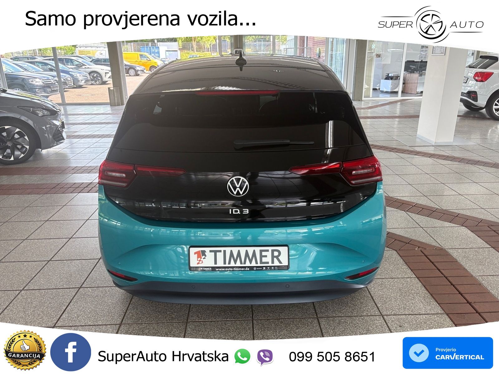 Volkswagen ID.3 Pro Performance 62 kWh (204 KS) LED+GR SJED+ACC