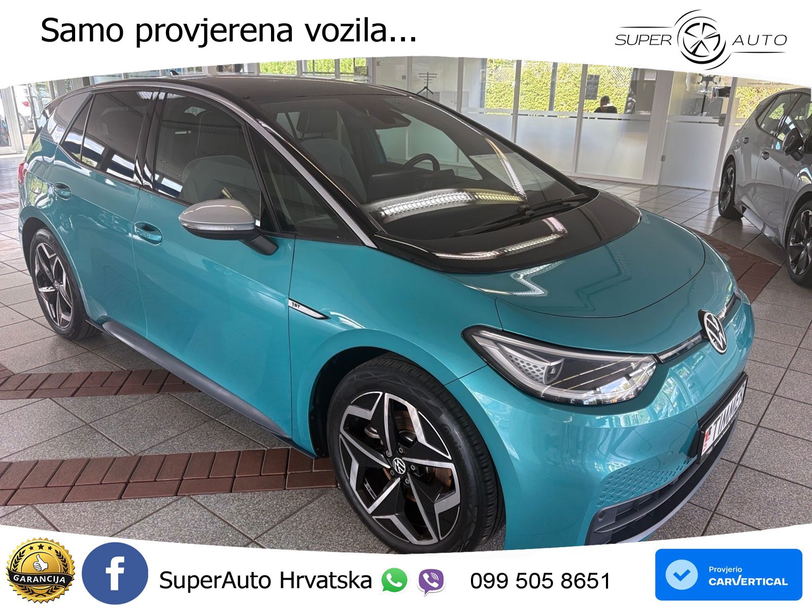 Volkswagen ID.3 Pro Performance 62 kWh (204 KS) LED+GR SJED+ACC