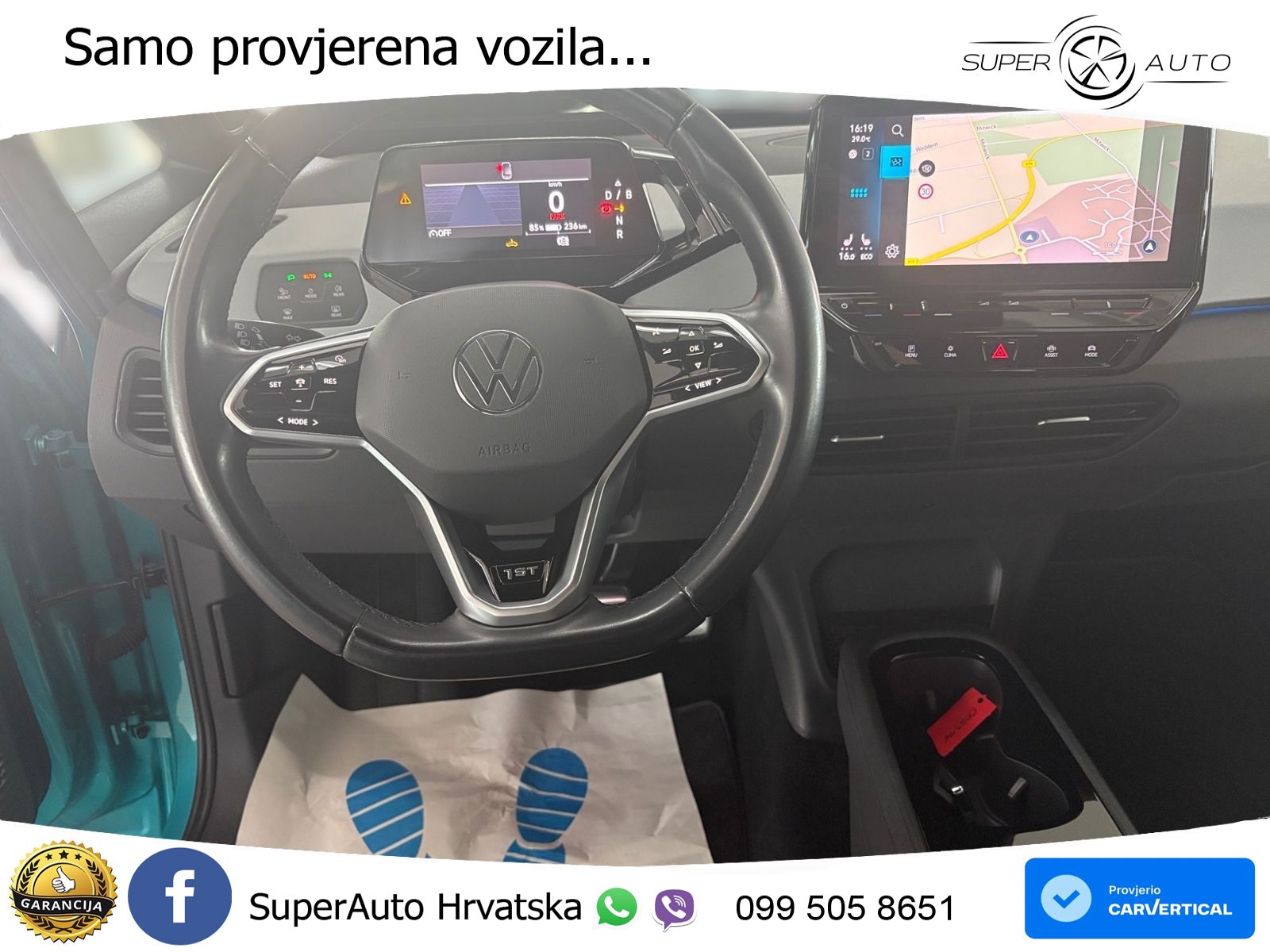 Volkswagen ID.3 Pro Performance 62 kWh (204 KS) LED+GR SJED+ACC