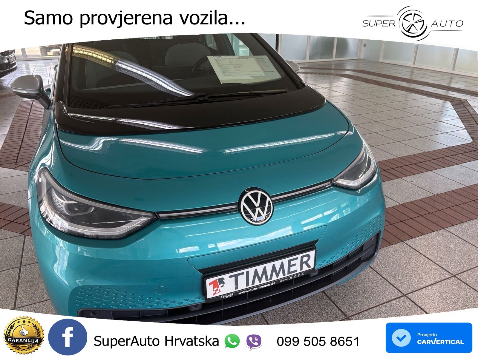 Volkswagen ID.3 Pro Performance 62 kWh (204 KS) LED+GR SJED+ACC