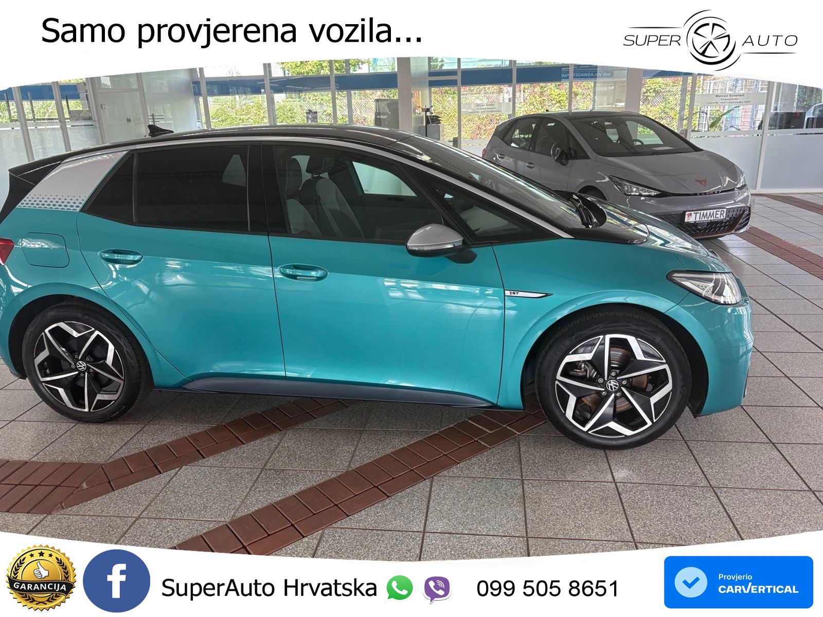 Volkswagen ID.3 Pro Performance 62 kWh (204 KS) LED+GR SJED+ACC