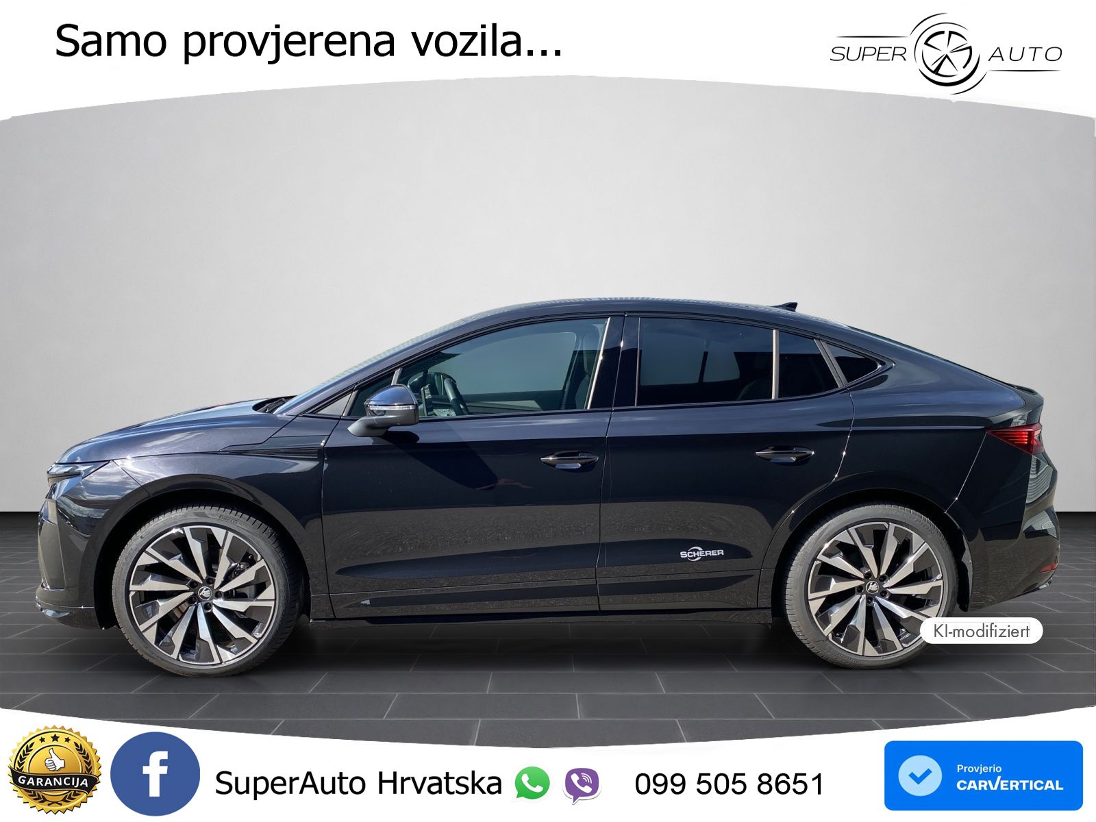 Škoda Enyaq Coupe iV 85 82 kWh (286 KS) SportLine LED+GR SJED+ACC