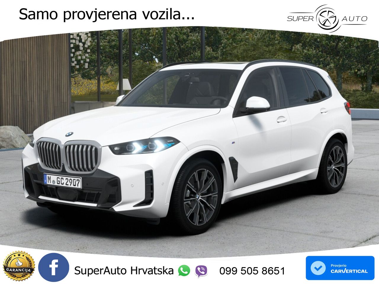 BMW X5 30d (298 KS) xDrive Steptronic M Sport ACC+GR SJED+360+PANO