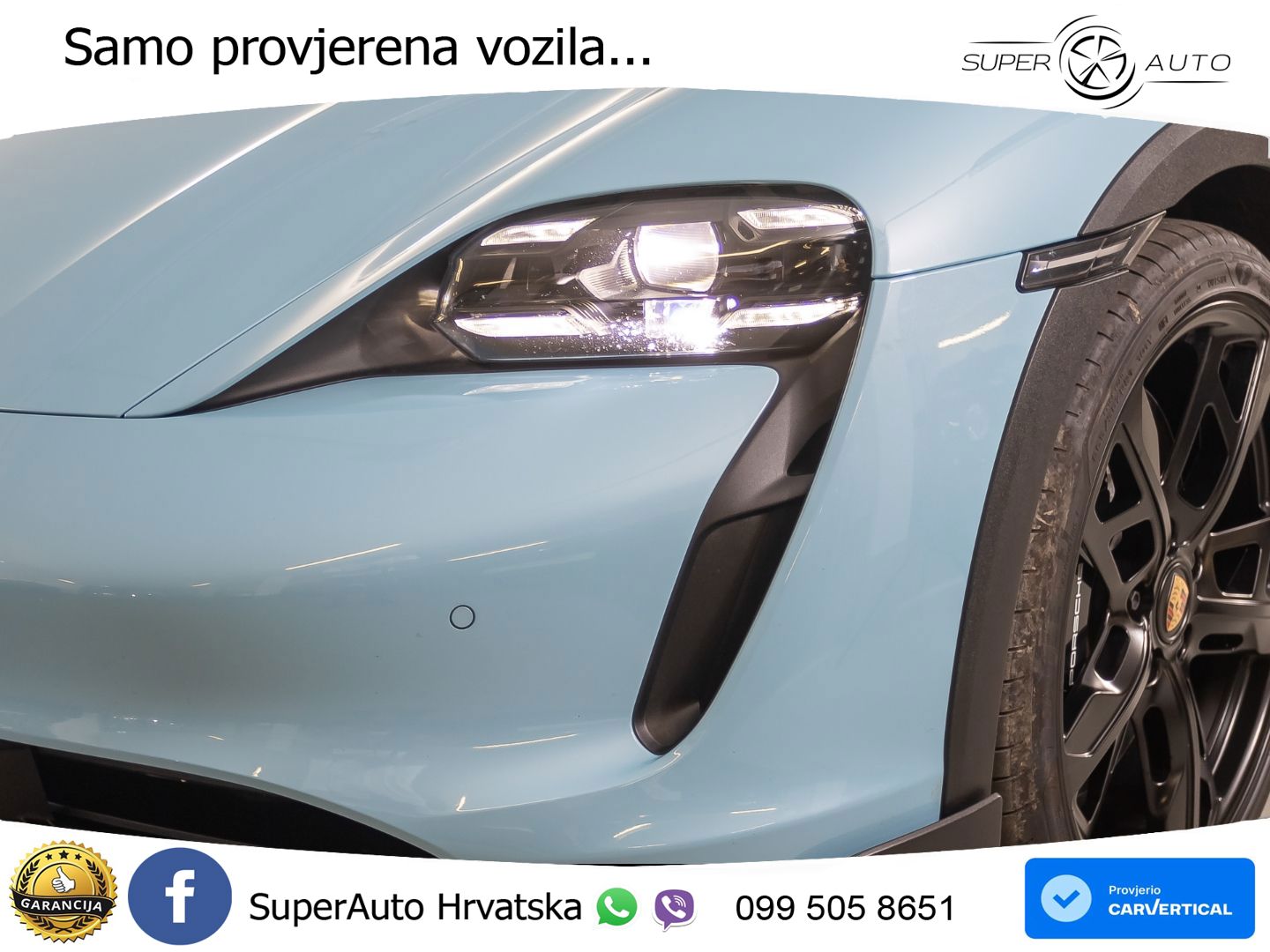 Porsche Taycan Cross Turismo Turbo 93.4 kWh (680 KS)