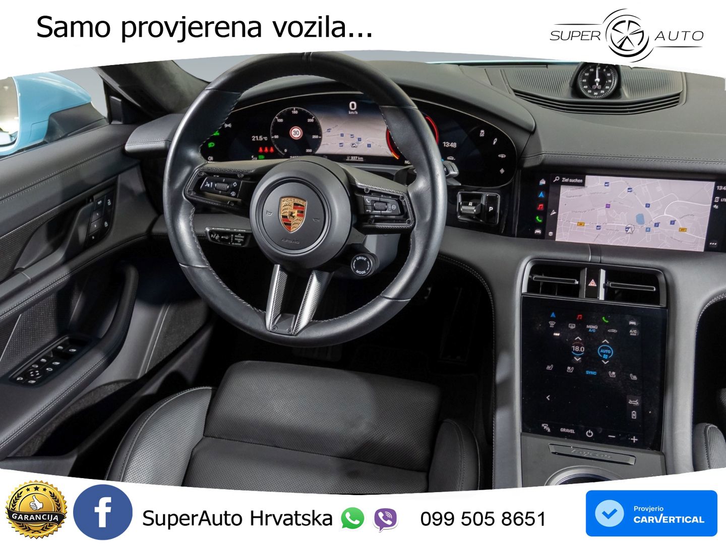 Porsche Taycan Cross Turismo Turbo 93.4 kWh (680 KS)