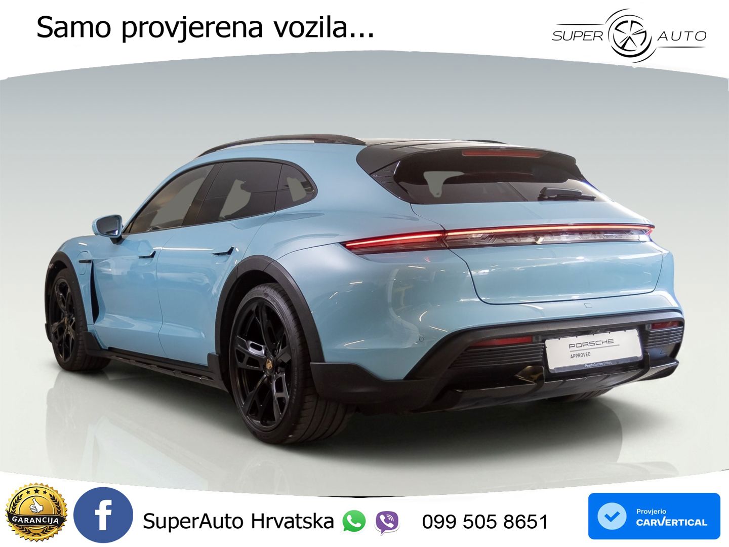 Porsche Taycan Cross Turismo Turbo 93.4 kWh (680 KS)