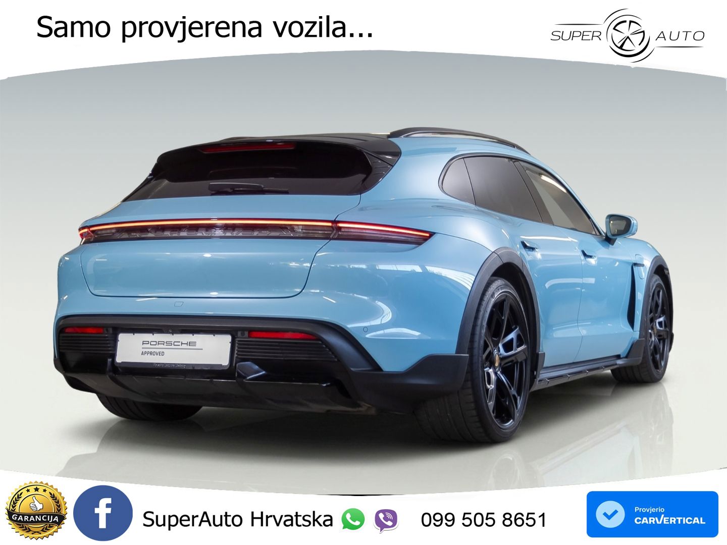 Porsche Taycan Cross Turismo Turbo 93.4 kWh (680 KS)