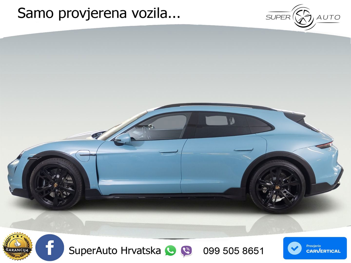 Porsche Taycan Cross Turismo Turbo 93.4 kWh (680 KS)
