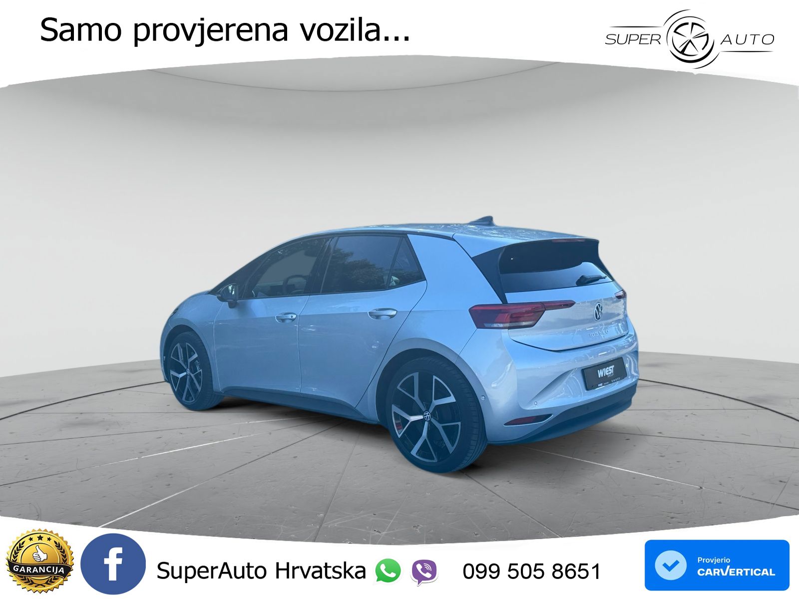Volkswagen ID.3 58 kWh (190 KS)