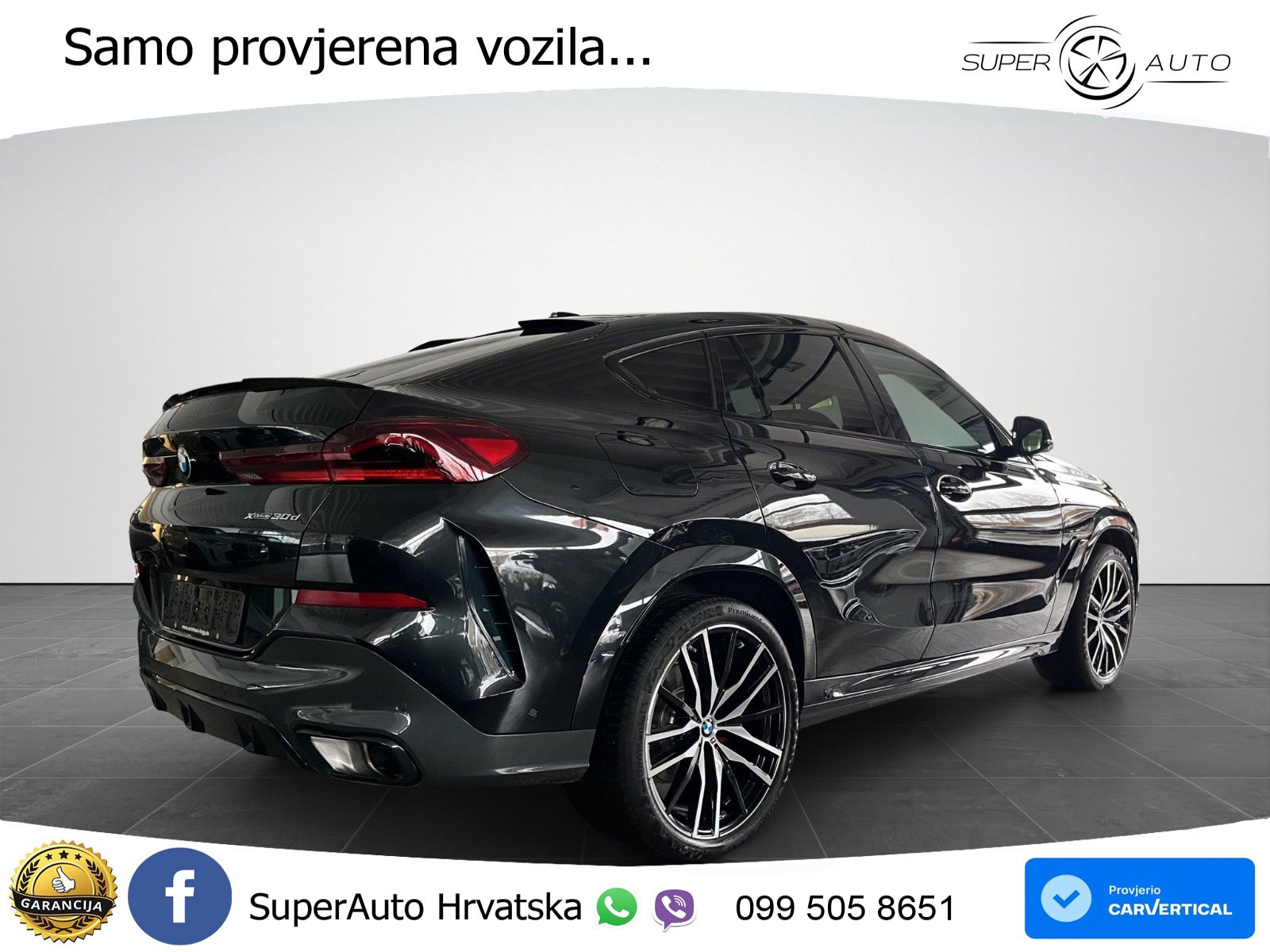 BMW X6 30d (298 KS) xDrive Steptronic M Sport LED+GR SJED+ACC