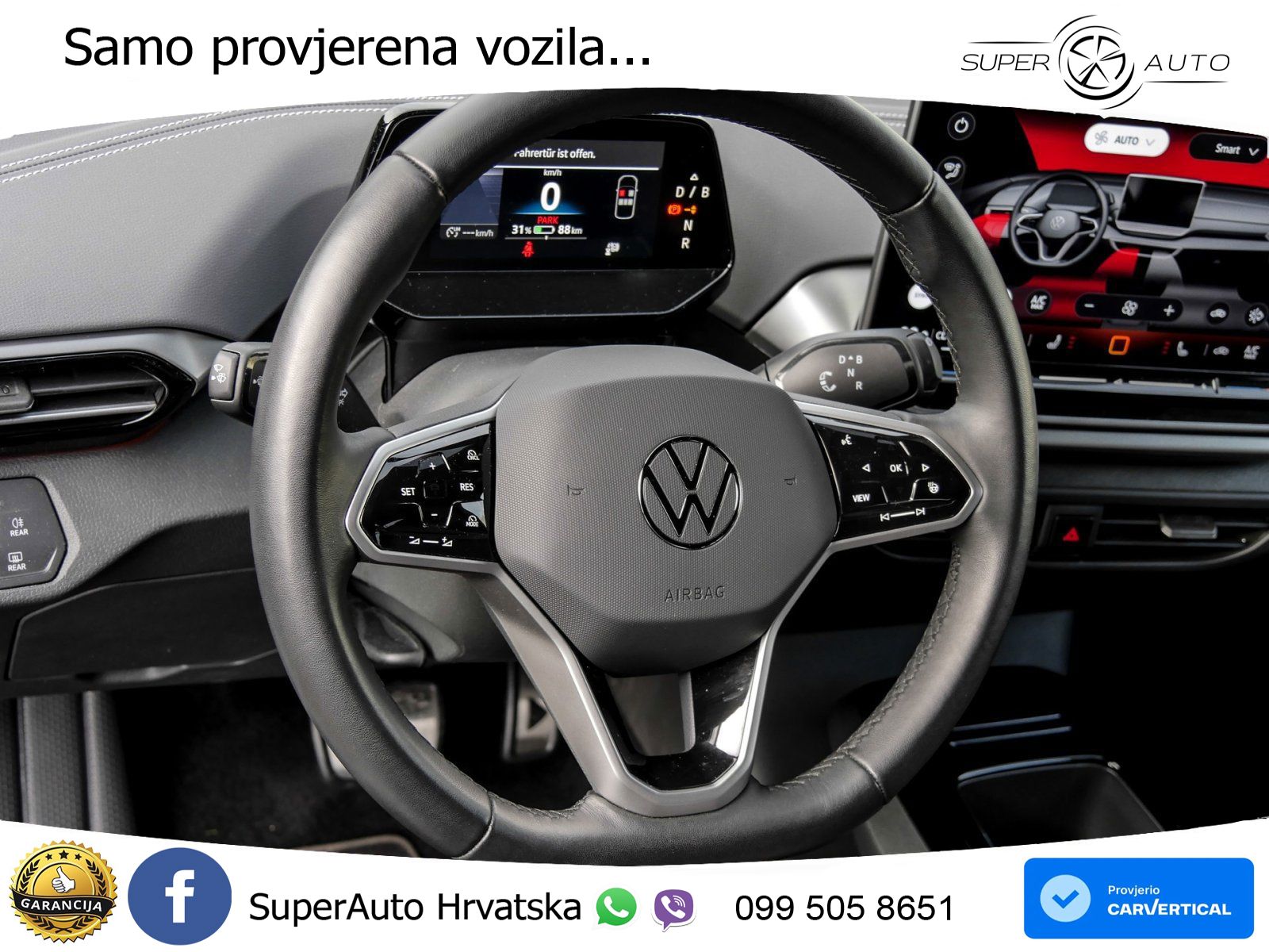Volkswagen ID.5 Pure 55 kWh (170 KS) LED+GR SJED+ACC