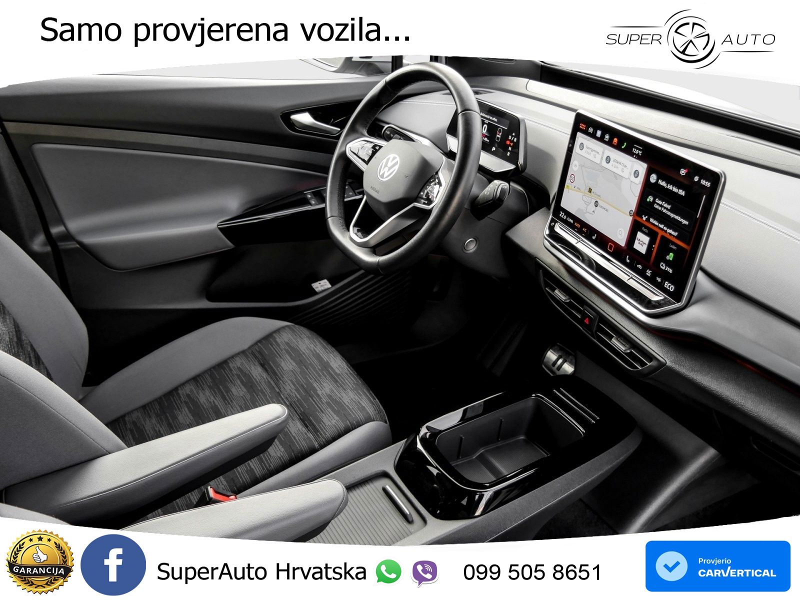 Volkswagen ID.5 Pure 55 kWh (170 KS) LED+GR SJED+ACC