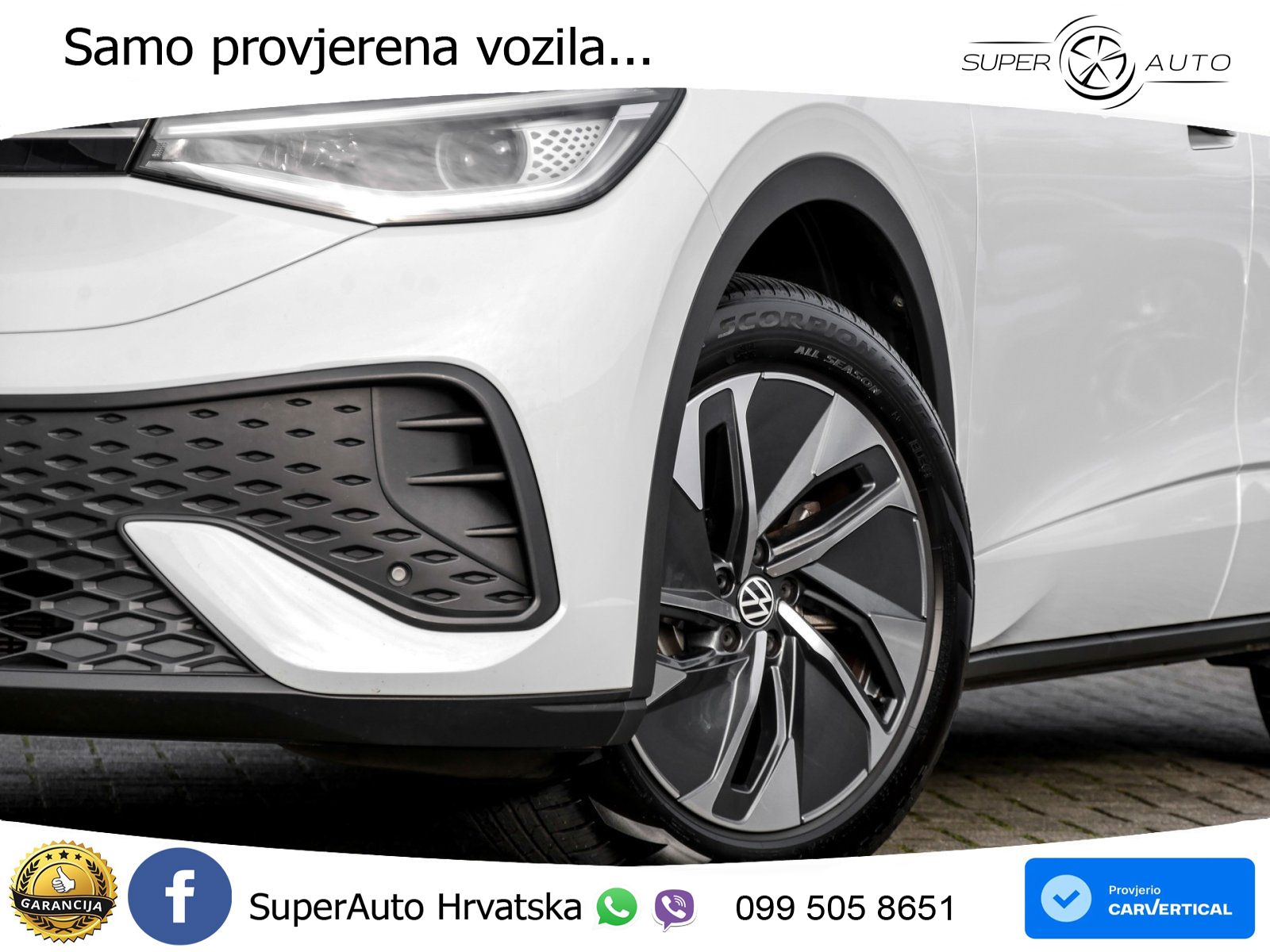 Volkswagen ID.5 Pure 55 kWh (170 KS) LED+GR SJED+ACC