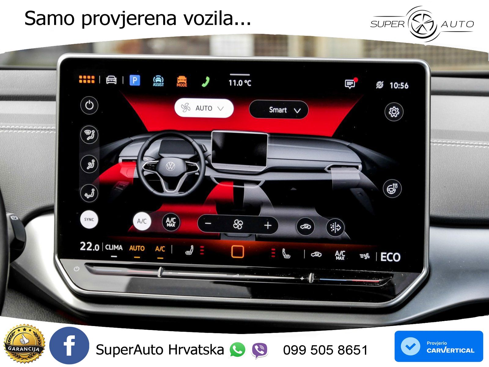 Volkswagen ID.5 Pure 55 kWh (170 KS) LED+GR SJED+ACC