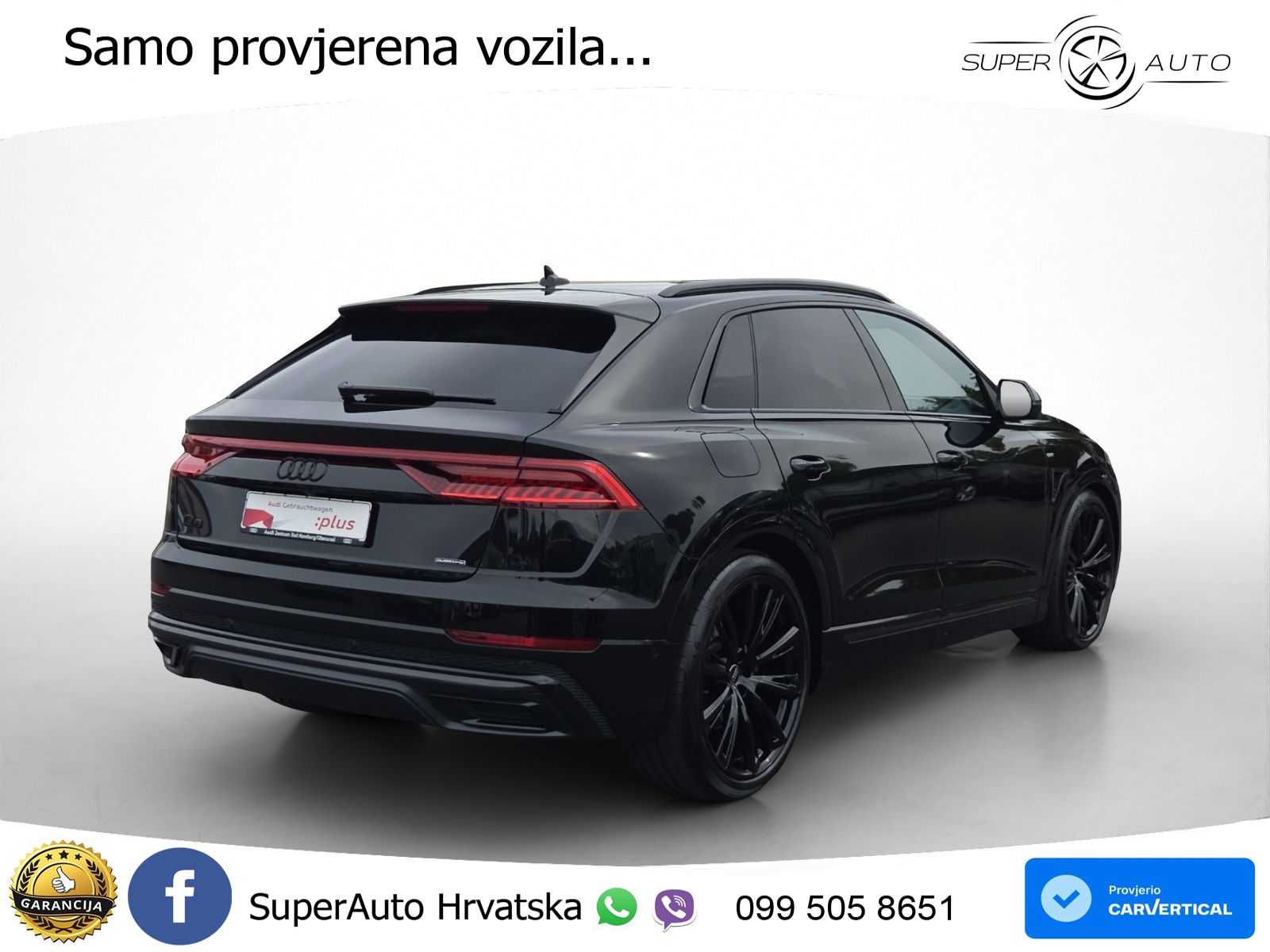 Audi Q8 50 TDI V6 (286 KS) quattro Tiptronic