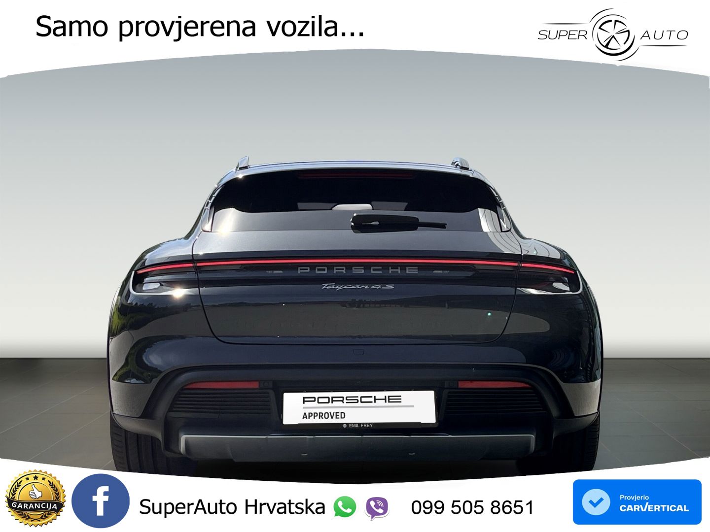 Porsche Taycan Cross Turismo 4S 105 kWh (598 KS)