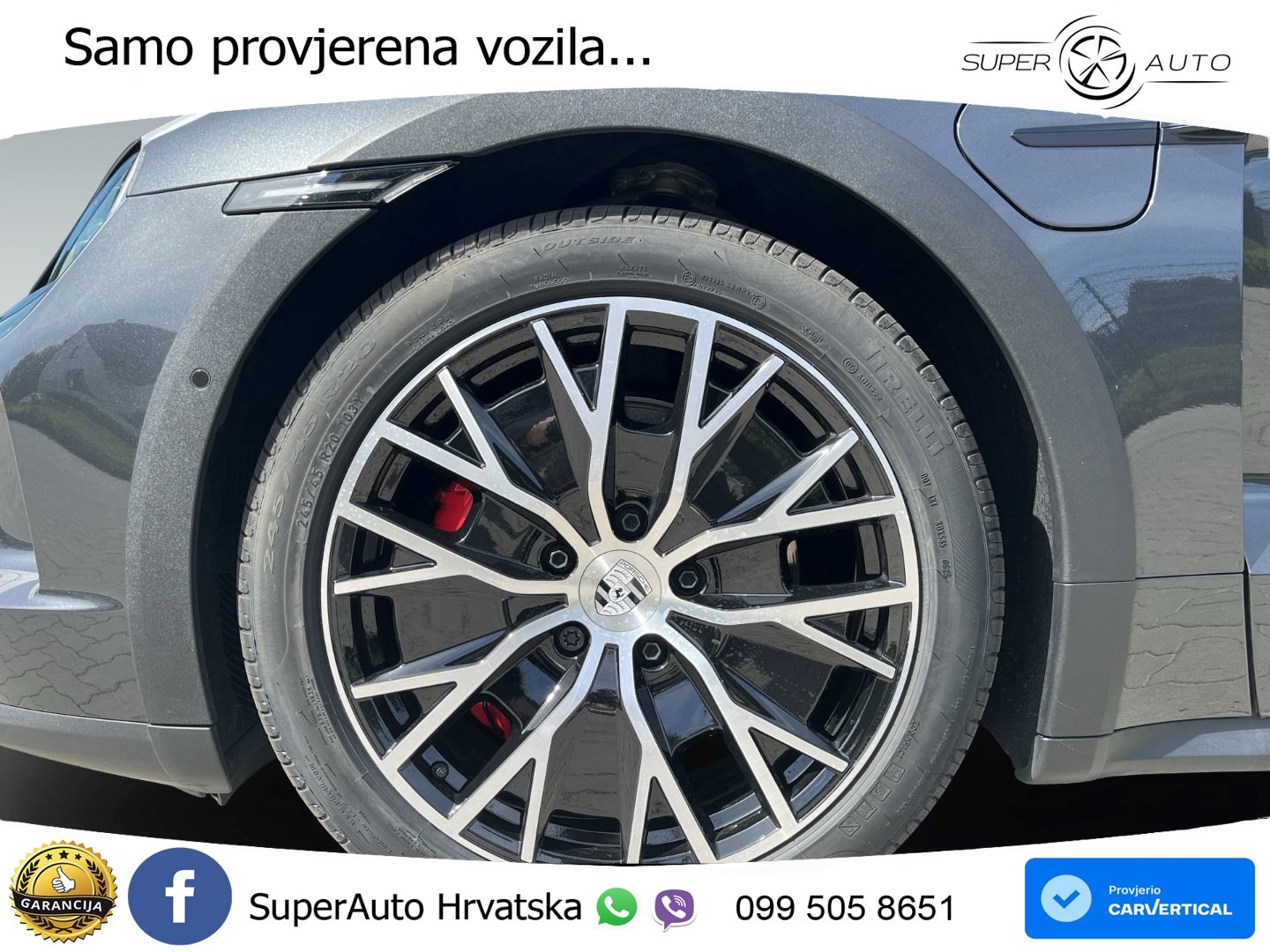 Porsche Taycan Cross Turismo 4S 105 kWh (598 KS)