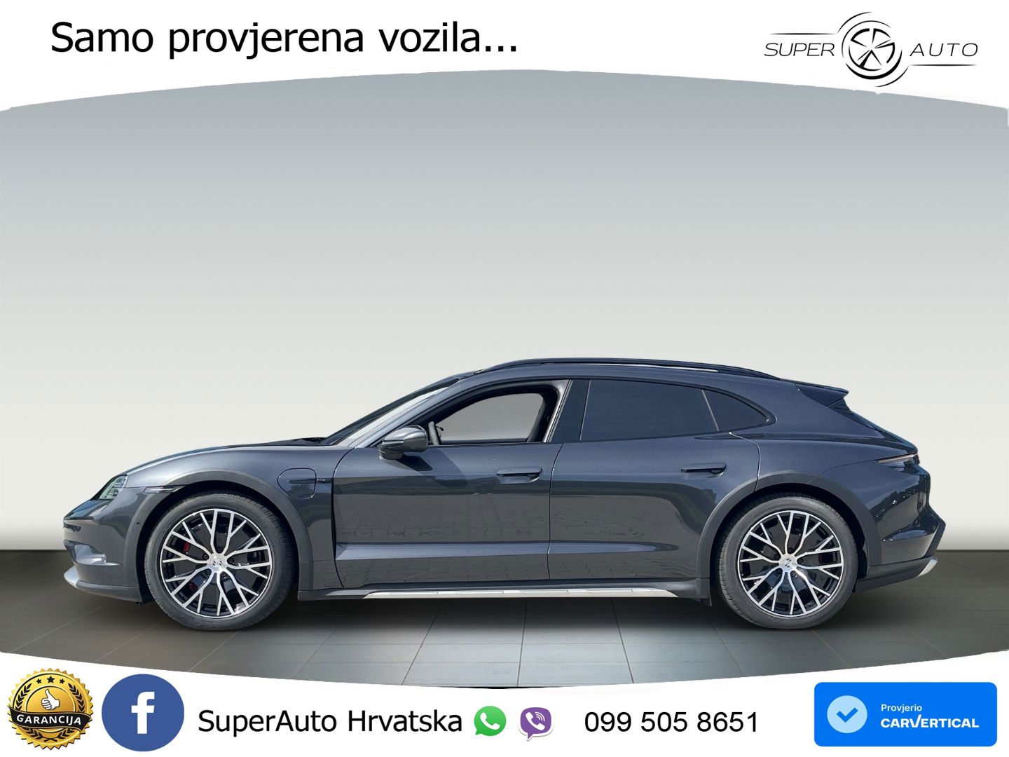 Porsche Taycan Cross Turismo 4S 105 kWh (598 KS)