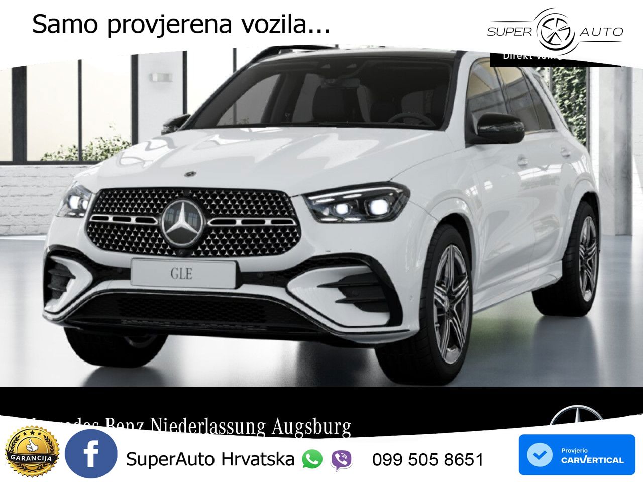 Mercedes GLE 450d (367 KS) EQ Boost 4MATIC 9G-TRONIC AMG LED+GR SJED+ACC