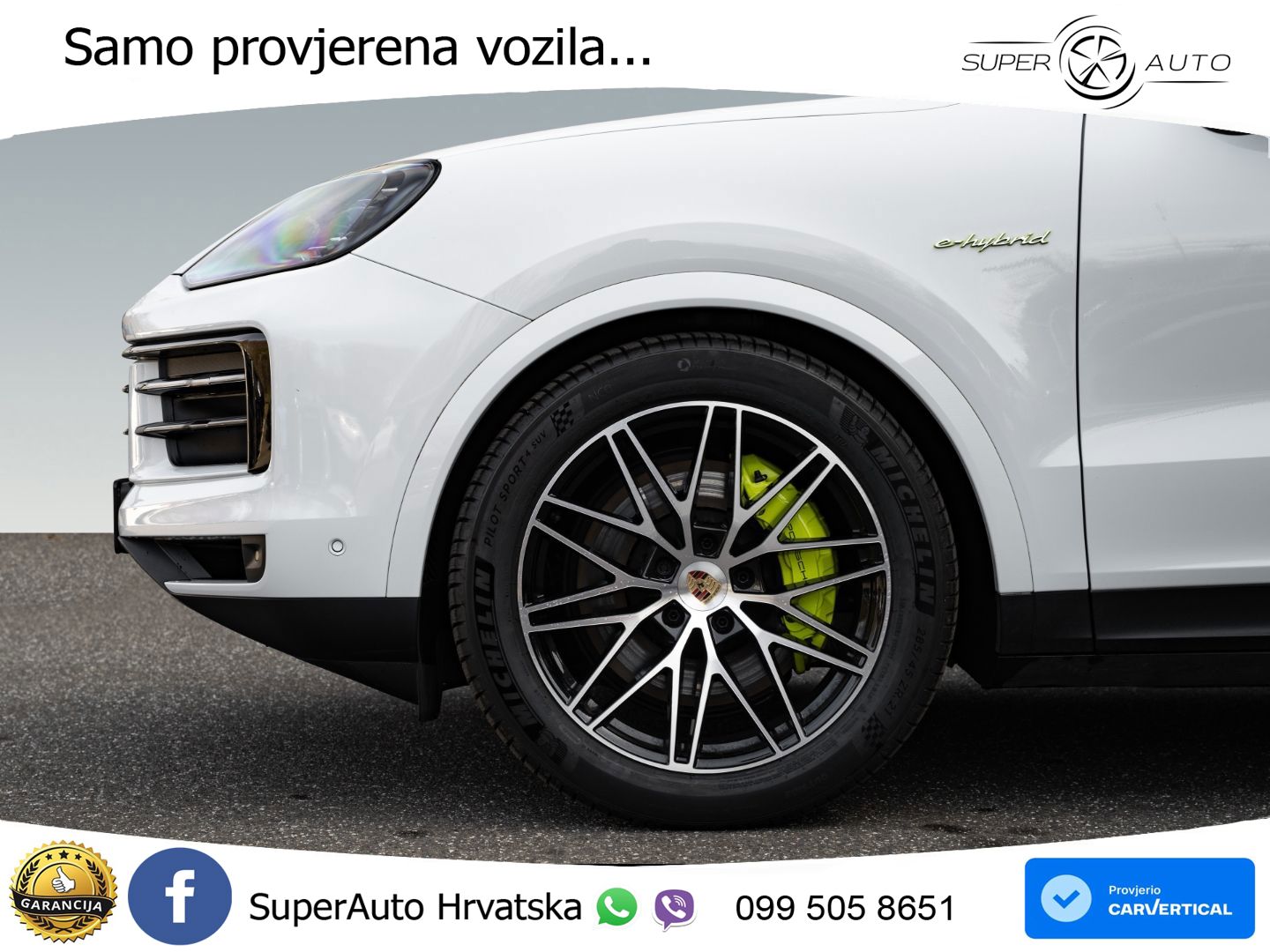 Porsche Cayenne 3.0 V6 (470 KS) E-Hybrid Tiptronic S