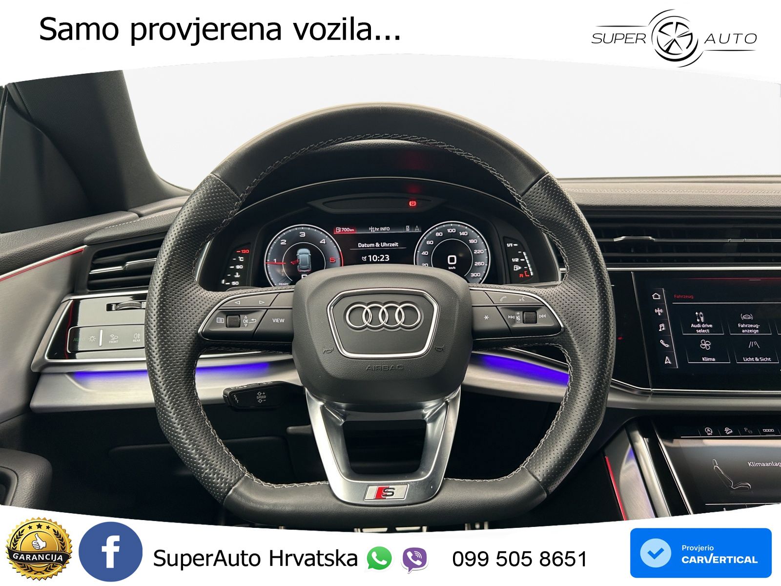 Audi Q8 50 TDI V6 (286 KS) quattro Tiptronic