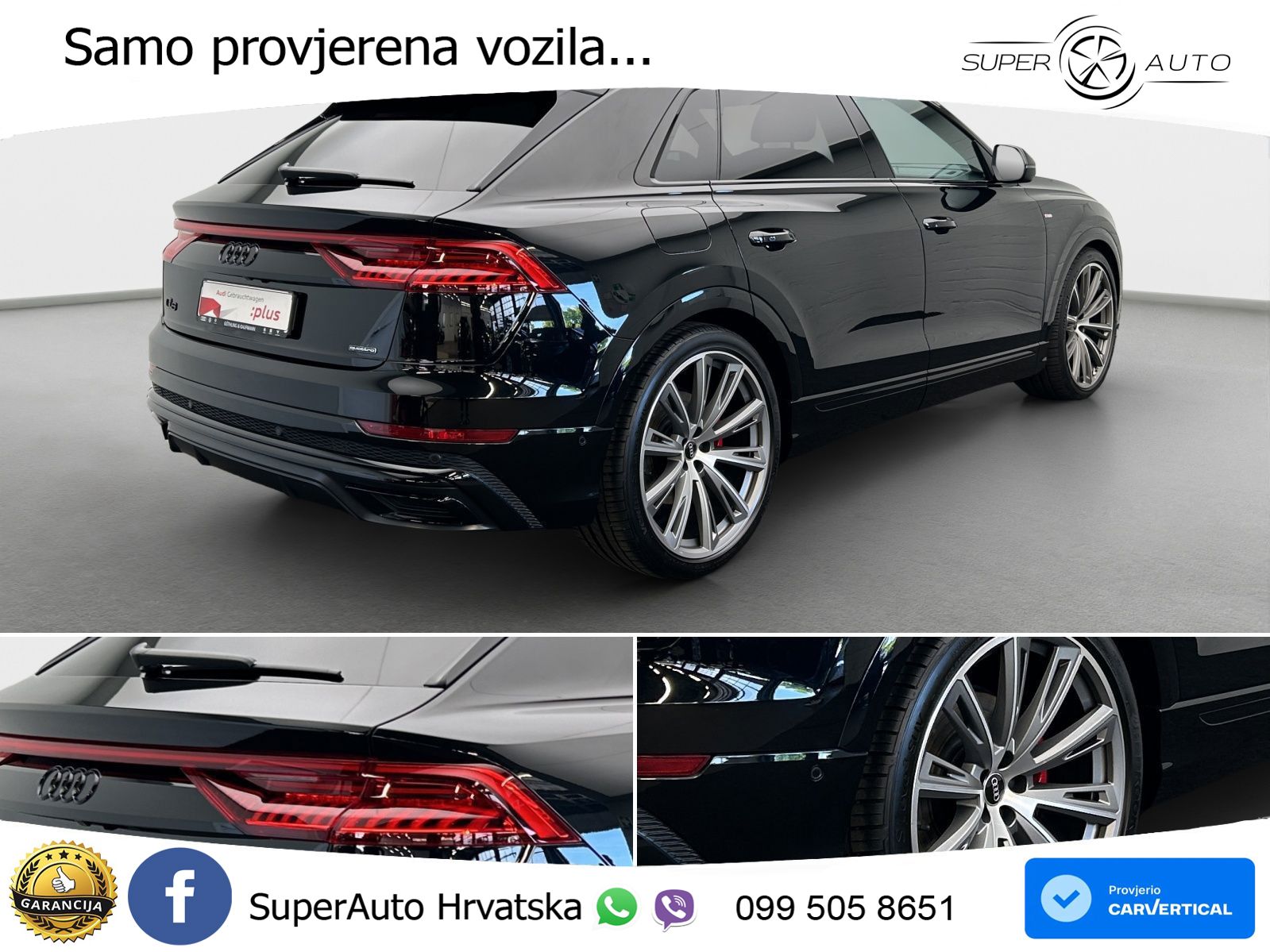 Audi Q8 50 TDI V6 (286 KS) quattro Tiptronic