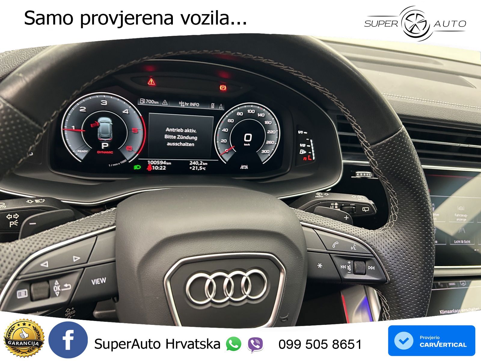 Audi Q8 50 TDI V6 (286 KS) quattro Tiptronic