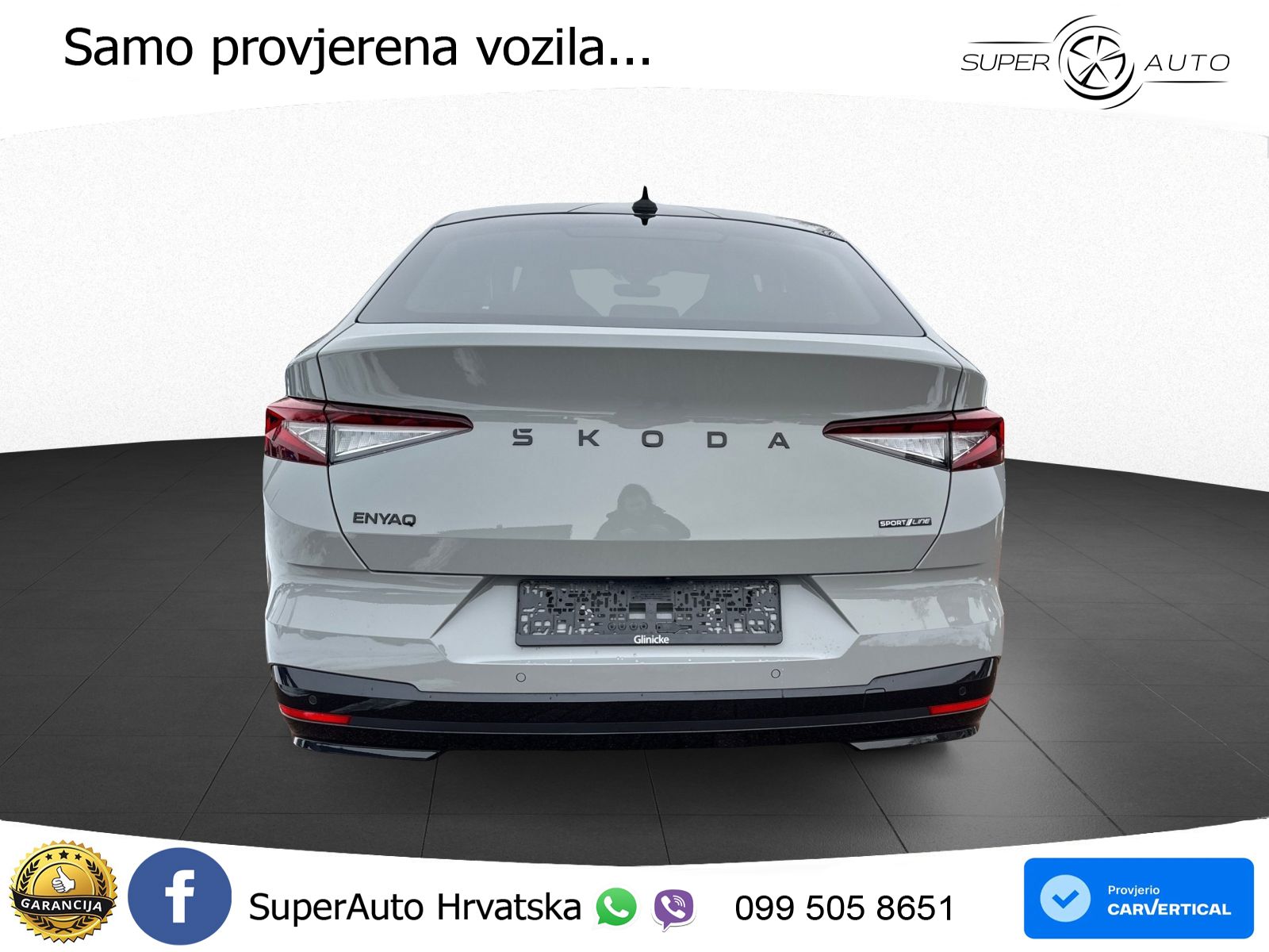 Škoda Enyaq Coupe iV 85 82 kWh (286 KS) SportLine LED+GR SJED+ACC